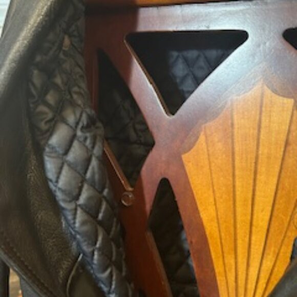 Rare 1970s Harley Davidson Leather Jacket with Spleen Guard/Belt SZ. 40 - Picture 13 of 16